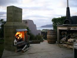 * extra outer decorative shell in brushed aluminium. Outdoor Fireplaces Kitset Pizza Ovens Nz Loves To Share