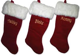 Personalization is name (up to nine characters/spaces) in style. 21 Luxury Burgundy Velvet Personalized Christmas Stocking