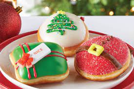 Place an order online via app listed menu: Krispy Kreme 2020 Holiday Donuts Hypebeast