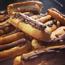Paul Hollywood S Chocolate Eclairs British Bake Off Recipes British Baking Show Recipes Bake Off Recipes