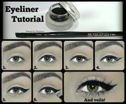 Once the liner has dried, slowly remove the. Winged Eyeliner Tutorial How To Create A Winged Eye Look Beauty On Cut Out Keep