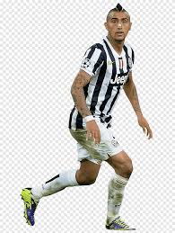 The new logo, which will be in use from july 2017, represents the very essence of juventus: Arturo Vidal Juventus F C Wikipedia Rendering Football Player Juve Sport Sports Equipment Png Pngegg