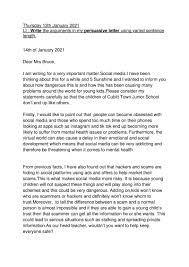 We did not find results for: Year 5 Sunshine My Persuasive Letter Cubitt Town Junior School