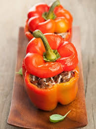 Poivrons Farcis Aux Saveurs Orientales Recette Poivrons Farcis Recette Poivron Farci Recette Poivron
