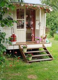 roulottes cabane jardin cabane enfant roulotte