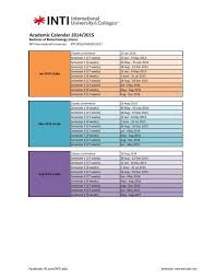It is presented for action. Academic Calendar 2013 2014 Inti International University