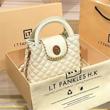 Brand genuine leather women's handbag, diamond grid chain bag, 2024 new  high-end single shoulder bag, hand-held crossbody bag - AliExpress