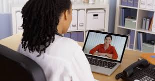 Female patient talking to African American doctor over video chat - Stock  Image - Everypixel