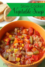 Slow Cooker Vegetable Soup Recipe Slow Cooker Vegetable Soup Recipe Vegetable Soup Recipes Vegetable Soup Crock Pot