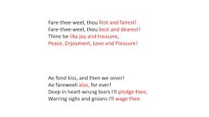 Ae Fond Kiss By Robert Burns Analysis Youtube