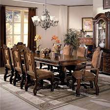 Dining table for kitchen 04. Dark Wood Dining Table And 8 Chairs Off 70