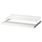 KOMPLEMENT Pull-out shoe shelf, white39 3/8x22 7/8 