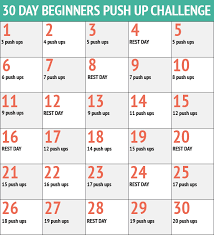 Push Up Workout Routine For Beginners Workoutwalls
