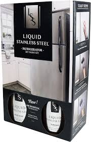Its double walled and has some great tracks on the inside for hanging things it should work perfectly. Amazon Com Liquid Stainless Fridge Kit Stainless Steel Home Improvement