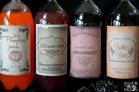 My harry potter party free printables are some of my most popular posts so i decided to create this harry potter potion labels printable for you to use for your halloween decorations or for your next harry potter party. Harry Potter Drink Labels Over The Big Moon