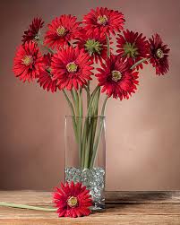 There are 4 different types of flowers red, green and white flowers all look great at christmas time. Red Silk Flowers Cheaper Than Retail Price Buy Clothing Accessories And Lifestyle Products For Women Men