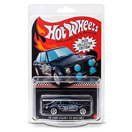 2026 Hot Wheels Collector Edition 78 Ford Escort RS 1800 MK2