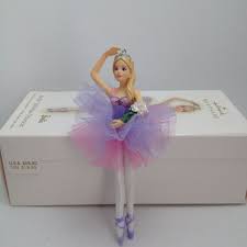 2009 Hallmark Barbie Ballerina Ornament 3 Doll Related Christmas Ornaments Collectibles 3 Ballerina Ornaments Ballerina Barbie Barbie
