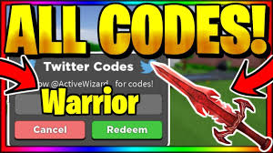 Please note that these swords deal little damage for their level requirement compared to swords dropped by mobs found in zones and raids. Warrior Simulator Codes September 2021