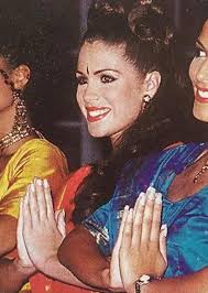 Rachael Butler won Miss UK in 1996 & represented the UK in Miss World in  India... (nee Rachael Warner)