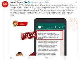 Kalimat persuasif merupakan kalimat jenis dari kalimat yang umumnya digunakan untuk mengajak sekelompok orang maupun individu untuk dapat melakukan sesuatu. Salah Imbauan Penutupan Pasar Dan Tempat Wisata Diy Oleh Sri Sultan Hb X Hoax Buster Covid19 Go Id