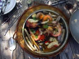Cataplana Aux Fruits De Mer Balade Portugaise En Algarve 1 Loule Les Petits Plats De Bea Fruits De Mer Cuisine Portugaise Fruits