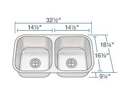 This sink is handcrafted with surefire material, our signature fireclay that is selected for its durability and strength. 502a Double Bowl Stainless Steel Kitchen Sink