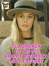 Nicole Elizabeth Eggert (born January 13, 1972) is an American actress. Her  notable roles include Jamie Powell