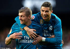 It was obvious that if toni kroos and cristiano ronaldo got the chance to have a catch up either before, during or after portugal played germany at euro 2020, they were going to take it. Toni Kroos Believes Cristiano Ronaldo S Real Madrid Exit Has Benefited Everyone Involved Daily Mail Online
