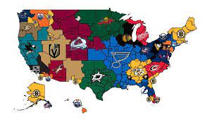 Personalize your videos, scores, and news! I Made A Map Of Nhl Fan Bases In The Us Based On Google Search Popularity Hockey