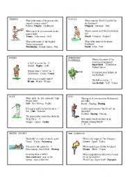 Find out what sports are right for your kids, how much is too much, and ways to find balance during the bus. Sports Trivia Esl Worksheet By Pamelaportnoy