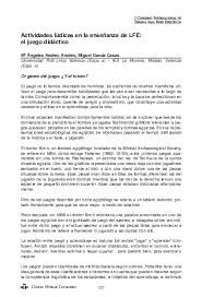 Haz una lluvia de ideas, evalúa los posibles conceptos y ponle un nombre. Pdf Actividades Ludicas En La Ensenanza De Lfe El Juego Didactico Gilberto Salazar Academia Edu