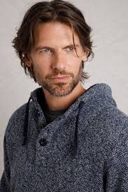 Compton Eco Button Neck Borg Hoodie Navy