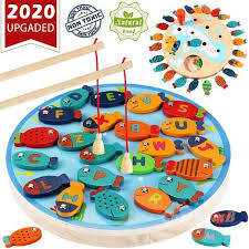 magnetic wooden fishing game toy for toddlers alphabet for toddlers fishing game preschool board games