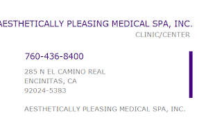 Learn about medical spas and how they differ from day spas and if you should visit one to treat your acne or other skin condition. 1144688128 Npi Number Aesthetically Pleasing Medical Spa Inc Encinitas Ca Npi Registry Medical Coding Library Www Hipaaspace Com C 2022