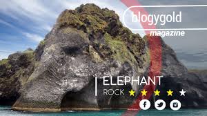 This natural rock formation off the coast of iceland, impresses the travelers. Casually Stumbling Upon An Elephant In Iceland Elephant Rock On Heimaey Island Youtube