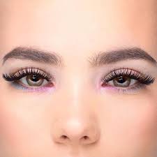 Could These Lashes Be More Perfect This Cat Eye Look Elongates Her Eyes Making Them Loo Colorful Eyeshadow Eyelash Extensions Aftercare Best Lash Extensions