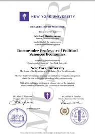 Doktortitel Kaufen New York University Berufszertifikate Diplome Doctor Professor Honorary Degre Online Teaching Degree Teaching Degree Degree Certificate