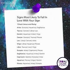 The cancer man is typically a very generous and friendly guy. Signs Most Likely To Fall In Love With Your Sign