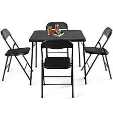 Heavens Tvcz Folding Table Chair Comfortable Set Guest Games Card Dining Kitchen Multi Purpose 5 Kitchen Table Chairs Table And Chairs Dining Table In Kitchen