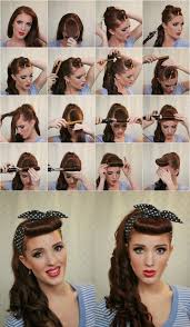 Pin On 1940 50s Fashion Hair Makeup