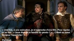 Perceval enseigne les règles du sirop au tavernier et à karadoc. A Perceval Fact Kaamelott Les Repliques Cultes Facebook