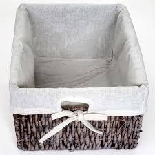 Leiterregal Goiana Regal Standregal Mit 4 Korbschubladen 101x30cm Shabby Look Vintage Braun
