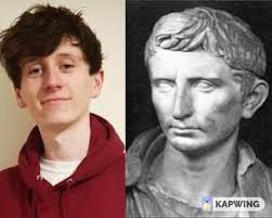 Only heard about Jack from million sub thing, but his face stuck in my head  and today in Ancient history I saw this sculpture of Augustus Caesar. So I  am proposing a conspiracy theory: Jack = Augustus Caesar? :  r/JackSucksAtLife