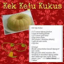 Resepi kek keju mudah sukatan cawan. Resepi Kek Cheese Kukus Dunia Belajar