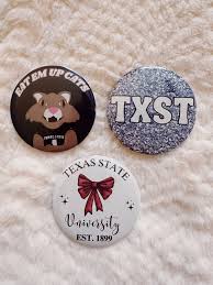 University of texas button
