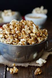No Bake Salted Caramel Popcorn Savory Style Salted Caramel Popcorn Popcorn Recipes Savory Caramel Popcorn