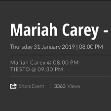 ماريا كاري أو ل نجمة أميركية ستحيي حفلا غنائيا في السعودية