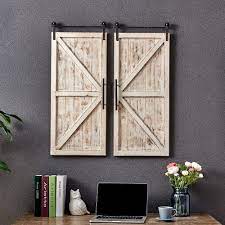 Overstock Com Online Shopping Bedding Furniture Electronics Jewelry Clothing More In 2021 Wood Barn Door Barn Door Wooden Wall Plaques