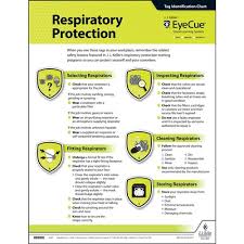 Eyecue Respiratory Protection Laminated Poster